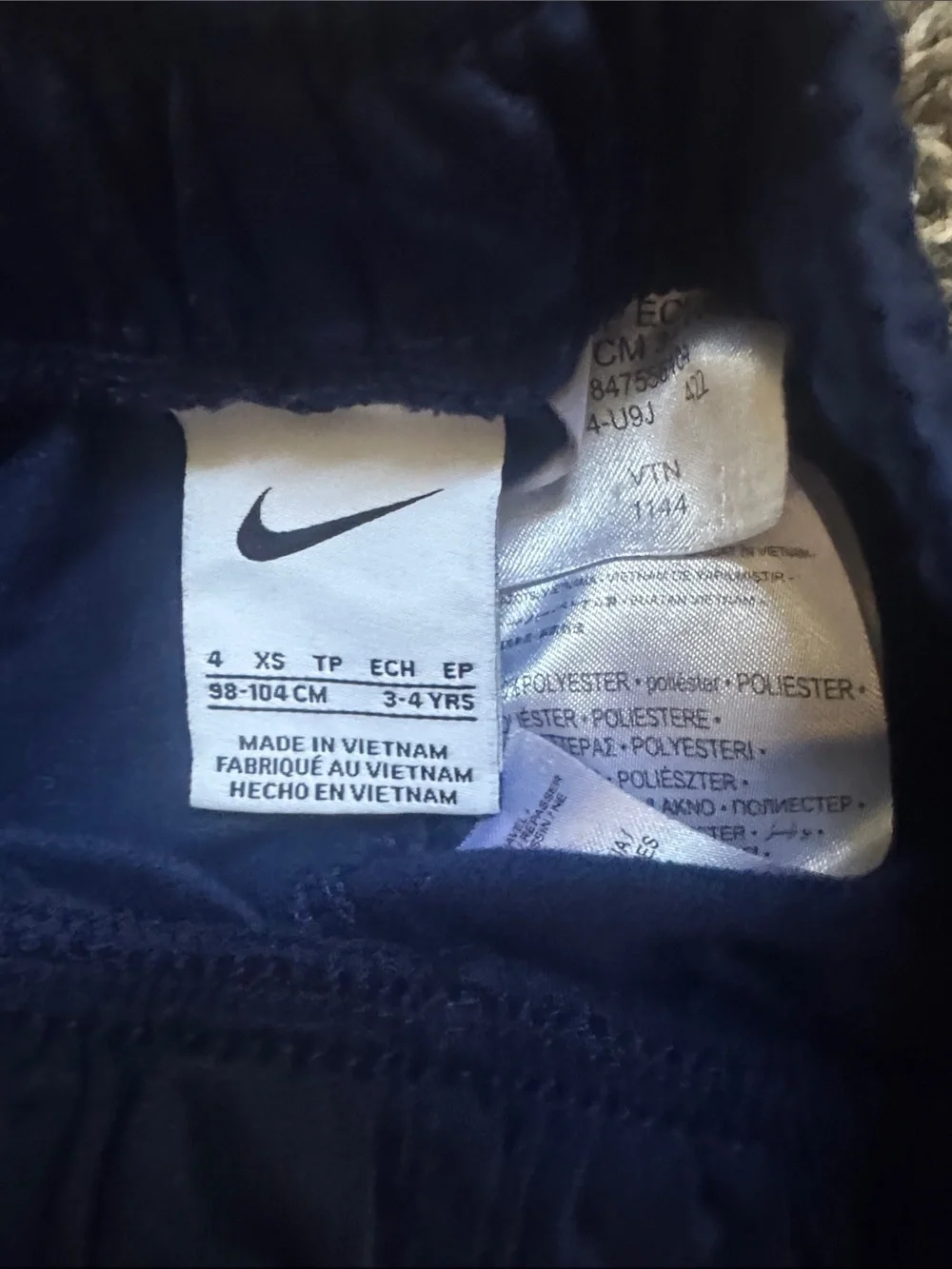 Nike Kids Navy & Royal Blue Jogger Set - Logo Detail